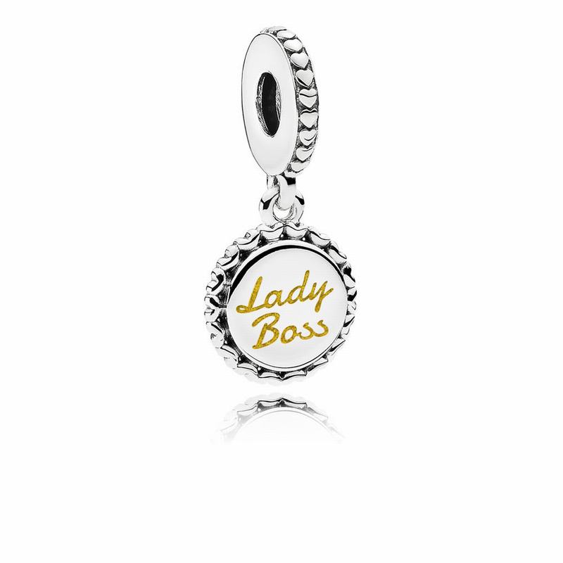 Pandora Lady Boss Dangle Charm Ireland - Sterling Silver - 573209OMQ